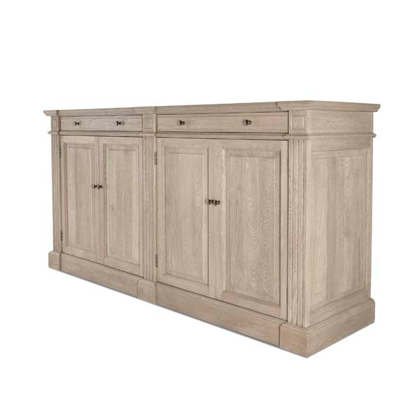 Large Oak Sideboard UK With Drawers and Cupboards