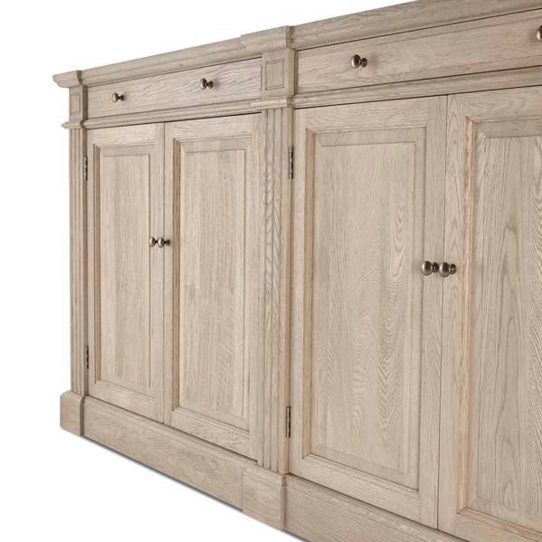 Large Oak Sideboard UK With Drawers and Cupboards