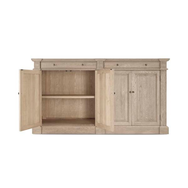 Large Oak Sideboard UK With Drawers and Cupboards