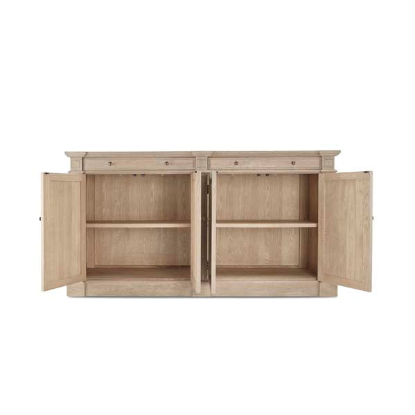 Large Oak Sideboard UK With Drawers and Cupboards