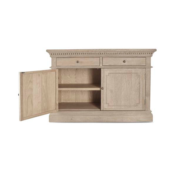 Small Claremont Weathered Oak Sideboard