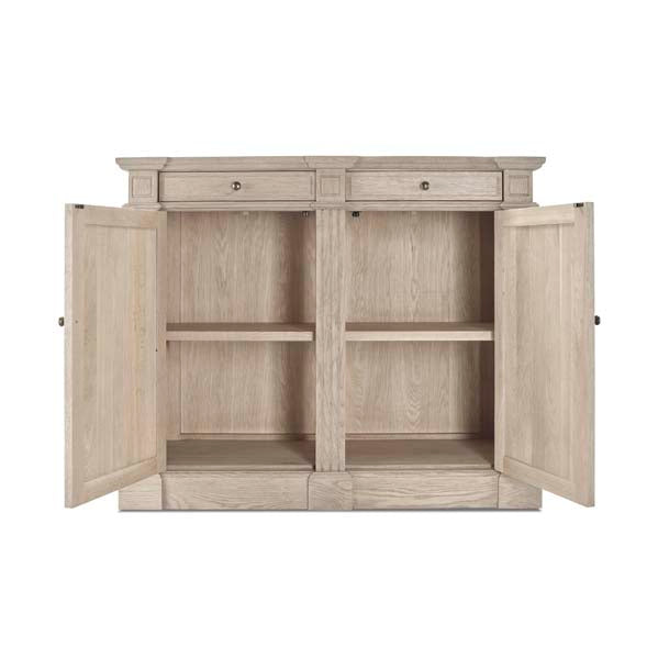 Small Eaton Oak Sideboard with Cupboards