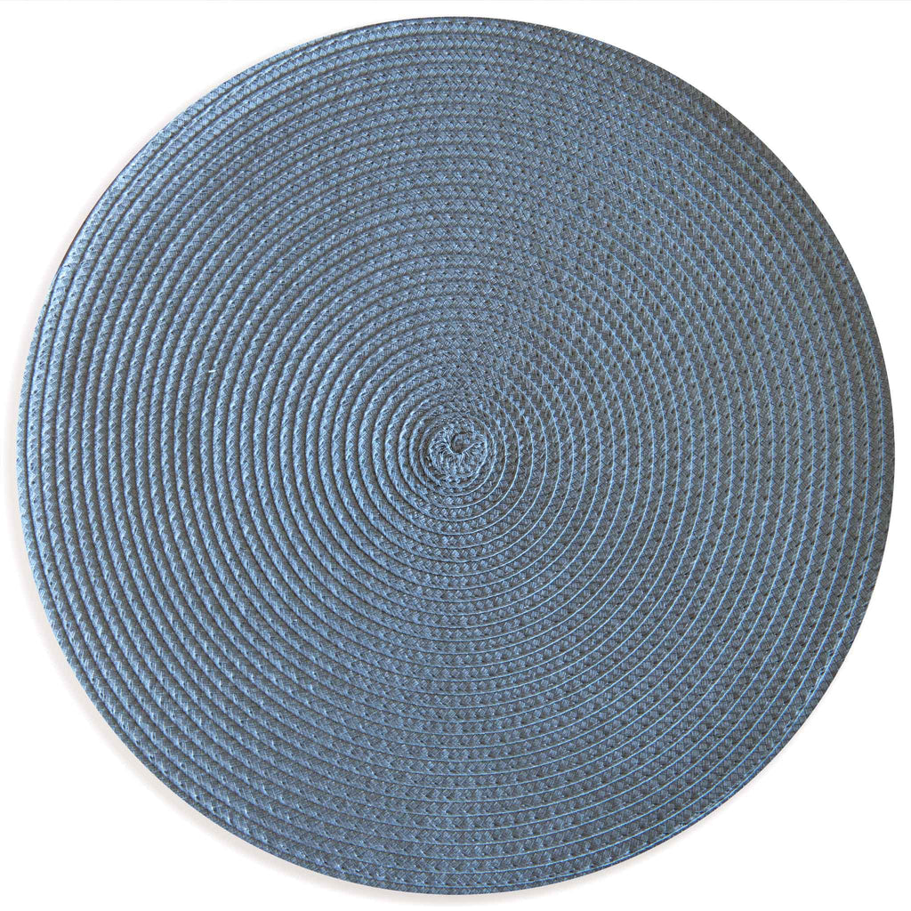 Ribbed Placemat Storm Grey